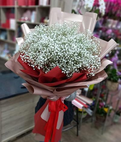 Букет цветов из: Гипсофила в Долгопрудном