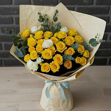 Букет цветов из:  Розы в Долгопрудном