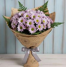 Букет цветов из:  Хризантемы в Долгопрудном