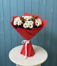 Букет цветов из:  Хризантемы в Долгопрудном