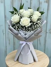 Букет цветов из:  Розы в Долгопрудном