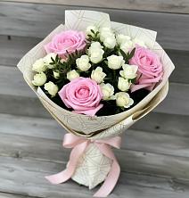 Букет цветов из:  Розы в Долгопрудном