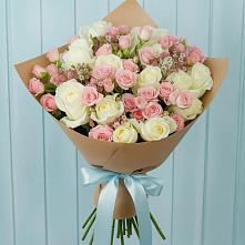 Букет цветов из:  Розы в Долгопрудном