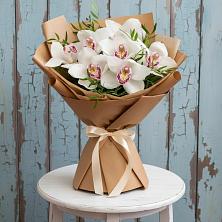 Букет цветов из:  Орхидеи и Розы в Долгопрудном